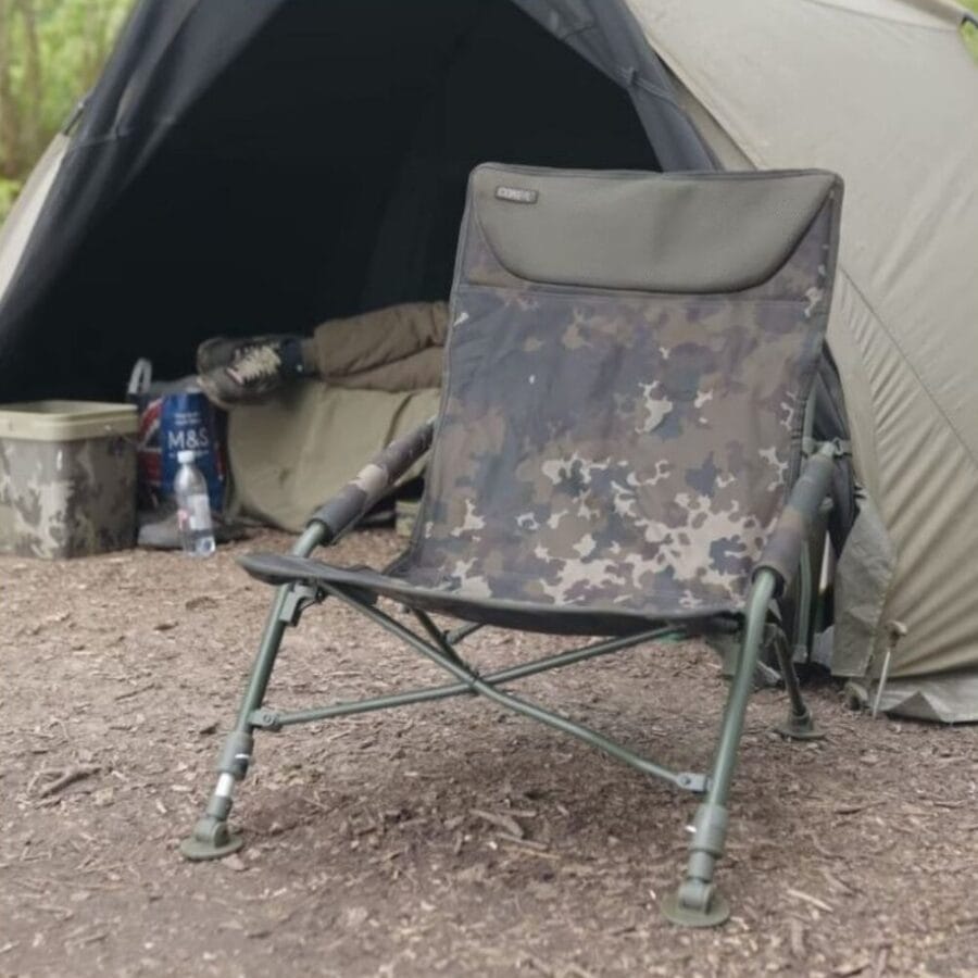 Korda Compac Dark Kamo Low Chair