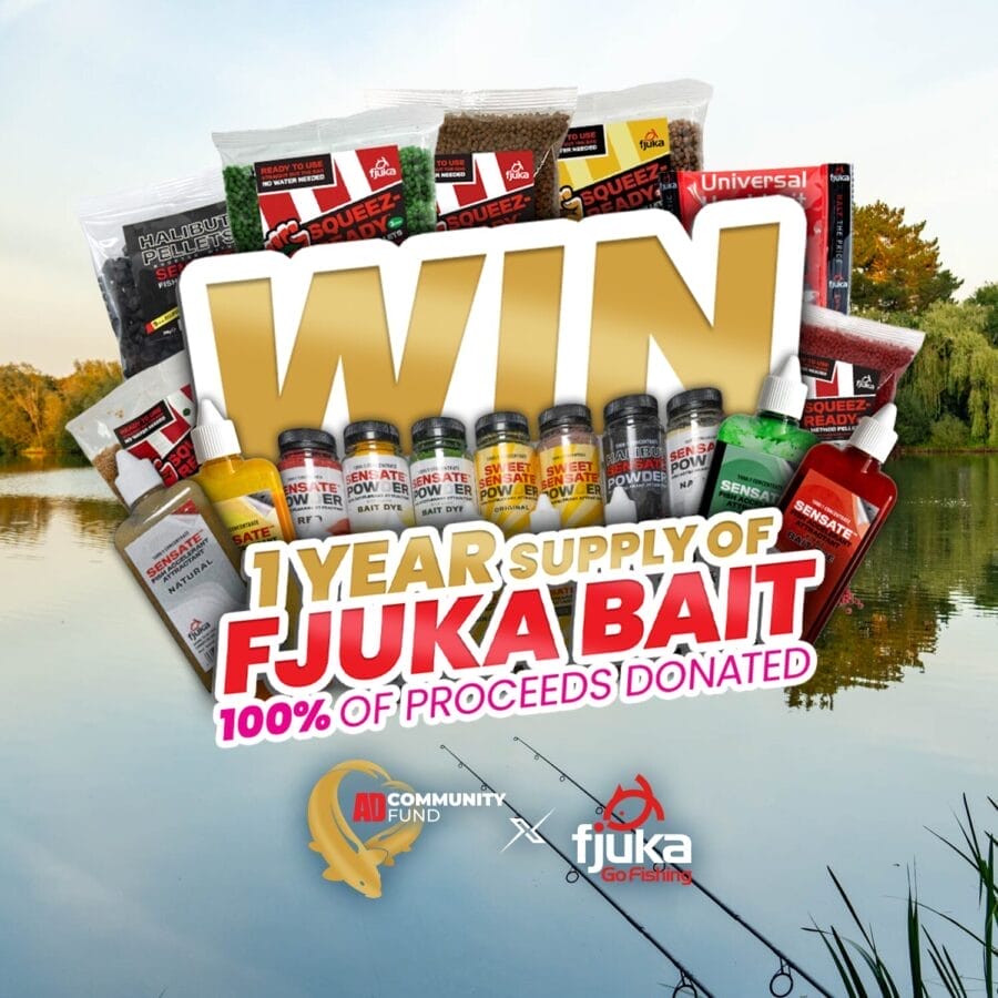 Charity Competition - Win A 1 Year Supply of Fjuka Bait! 100% of Sales Donated!