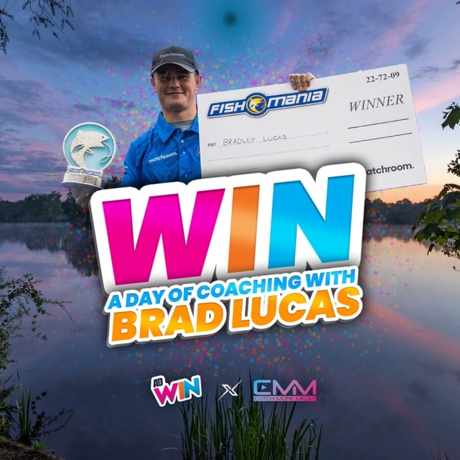 Win a 1-to-1 Coaching Day with Fish O Mania Champion Brad Lucas