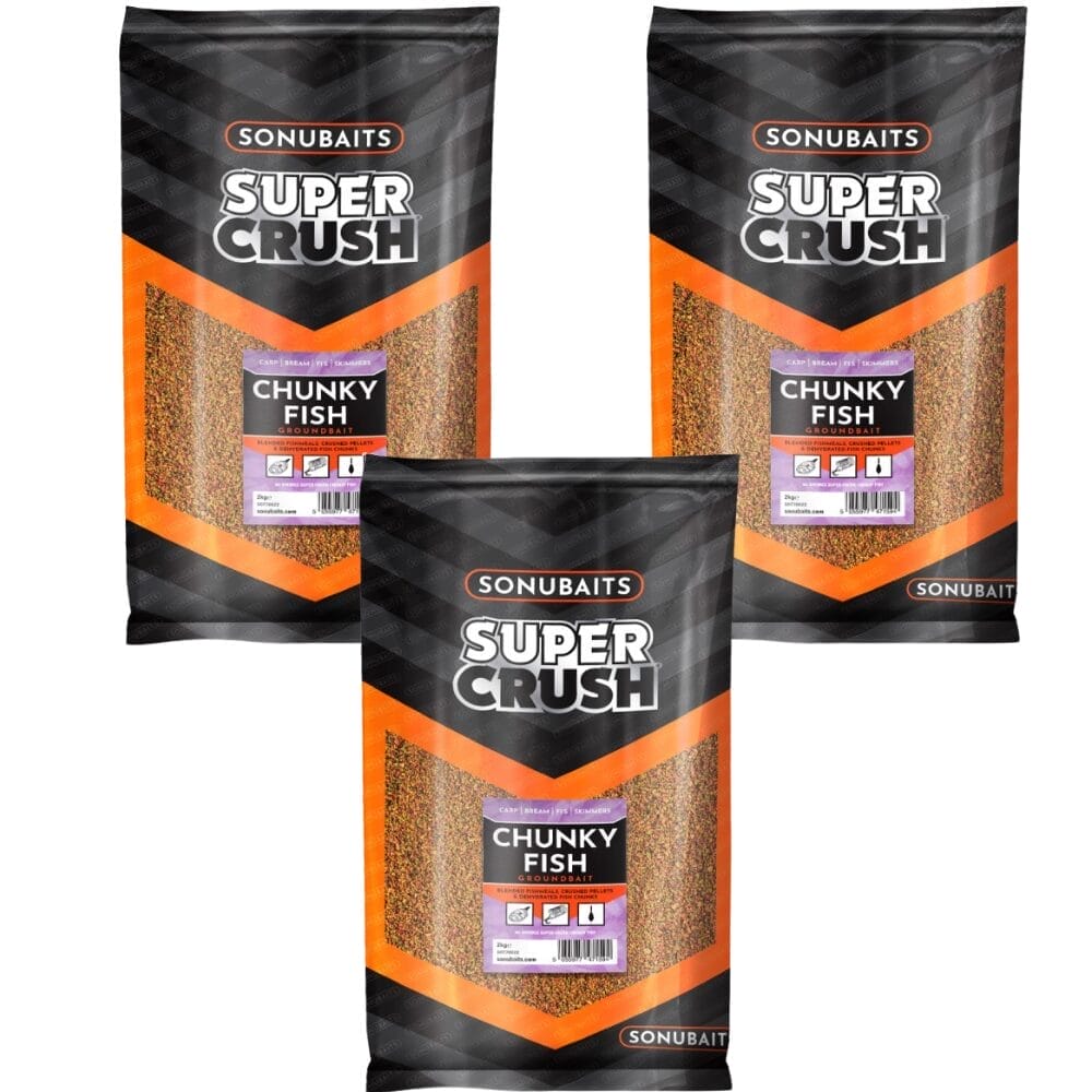 6kg Sonubaits Chunky Fish Groundbait 