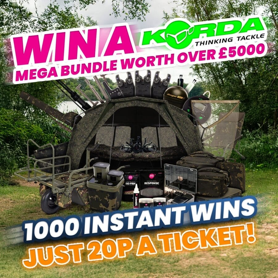 Full Korda Set Up Worth Over £5000 + 1000 Instant Wins