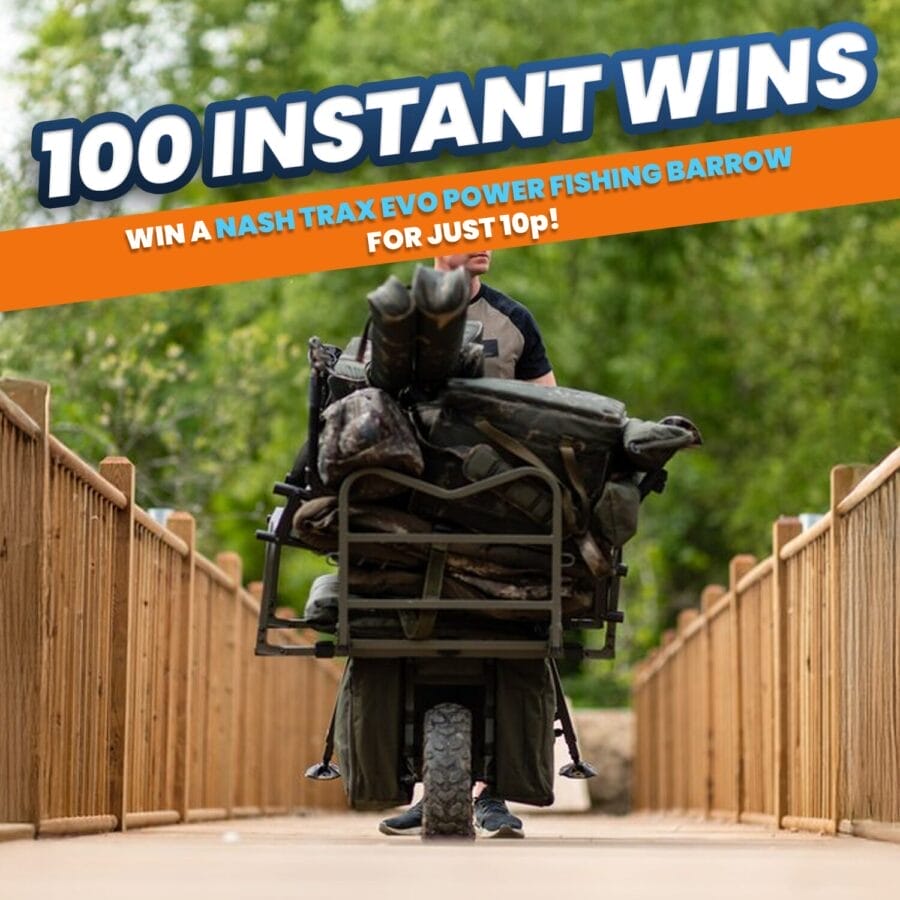 Nash Trax Evo Power Barrow + 100 Instant Wins