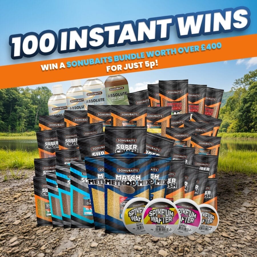 Sonubaits Mega Bundle Worth Over £400 + 100 Bonus Prizes