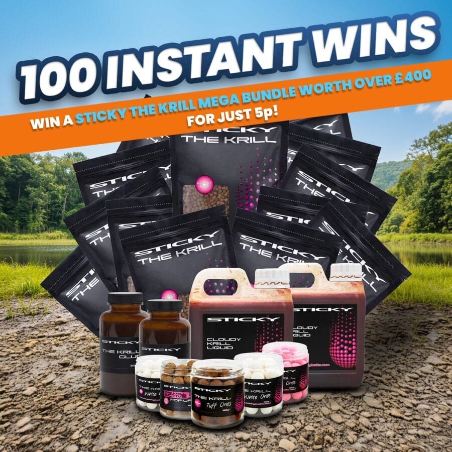 Sticky Baits Krill Mega Bundle Worth Over £400 + 100 Bonus Prizes