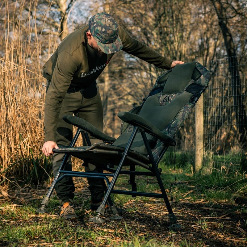 Trakker Levelite Camo Longback Recliner Chair
