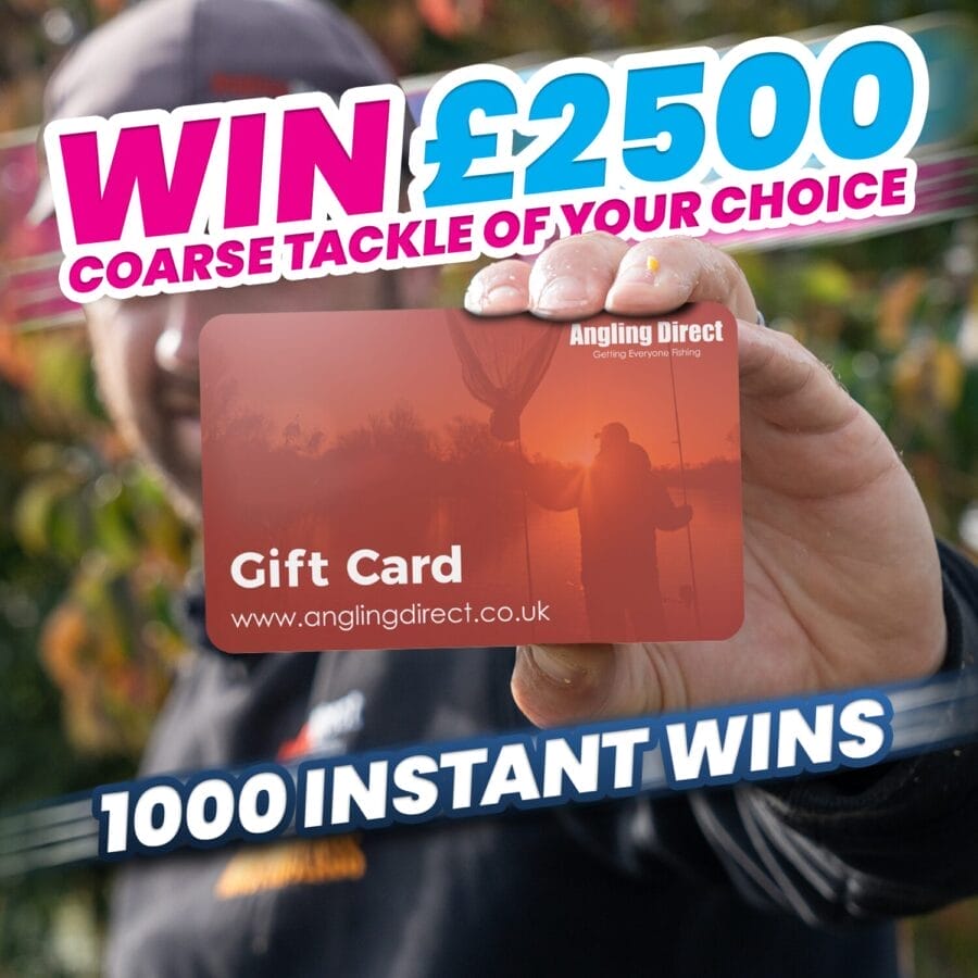 Win £2500 Match Tackle Of Your Choice + 1000 Bonus Prizes!